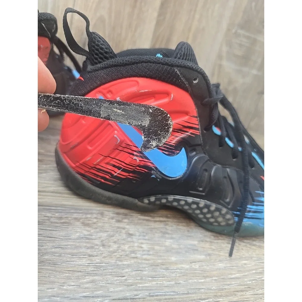Size 6Y‎  Nike Air Foamposite Pro Spider-Man 2014